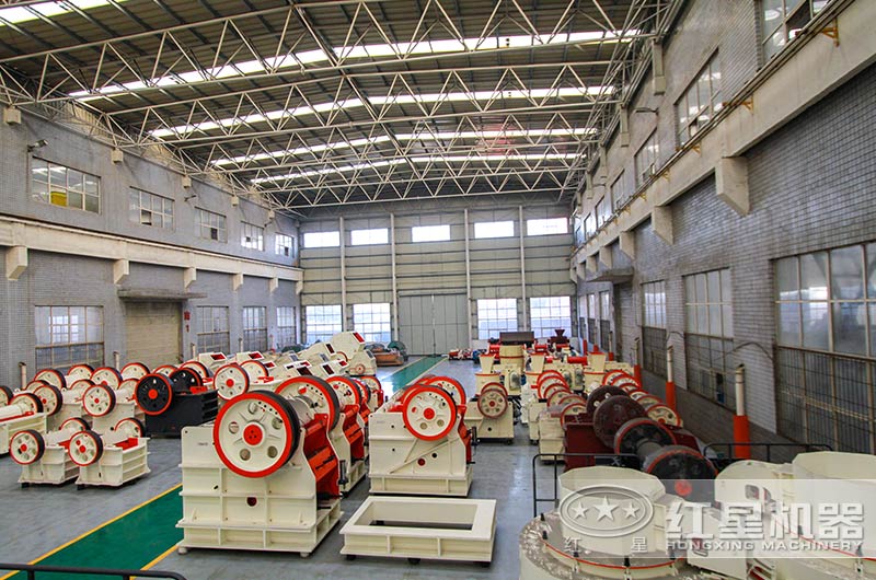 HDX德版連體顎式破碎機(jī)車間 HDX德版連體顎式破碎機(jī)車間