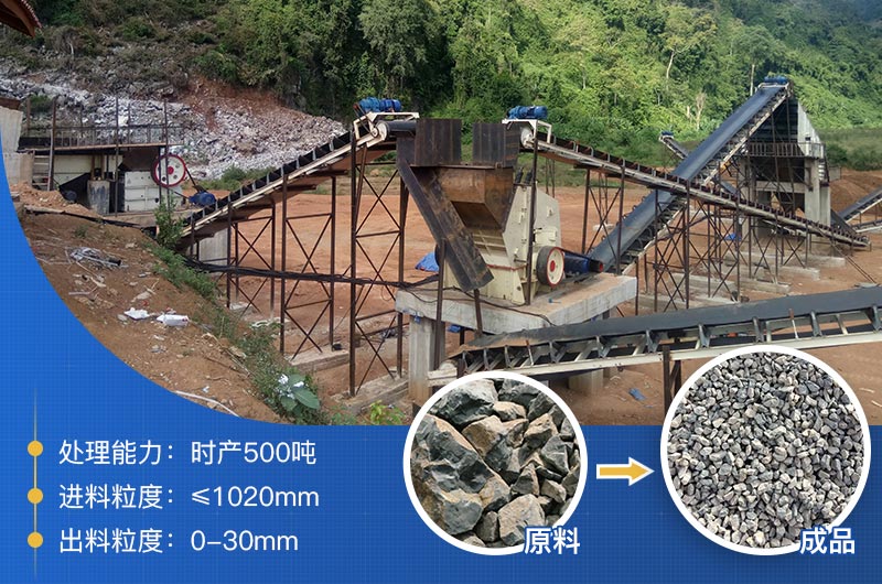 時(shí)產(chǎn)500噸破石子生產(chǎn)線 時(shí)產(chǎn)500噸破石子生產(chǎn)線