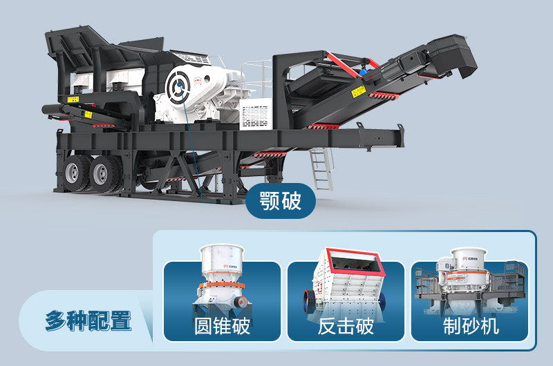移動(dòng)碎石機(jī)械設(shè)備配置 移動(dòng)碎石機(jī)械設(shè)備配置