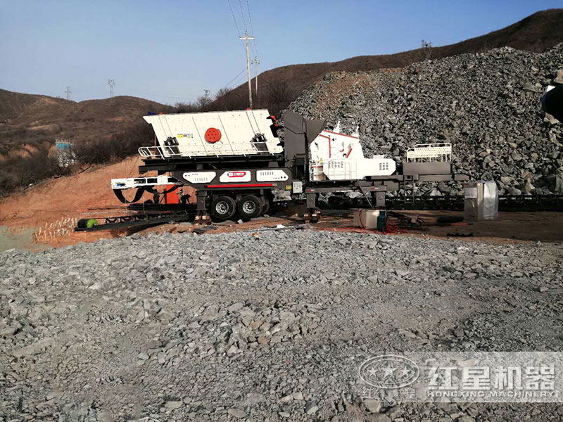 移動青石破碎機 移動青石破碎機