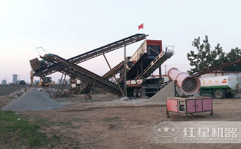 建筑垃圾處理設(shè)備施工現(xiàn)場(chǎng)一 建筑垃圾處理設(shè)備施工現(xiàn)場(chǎng)一