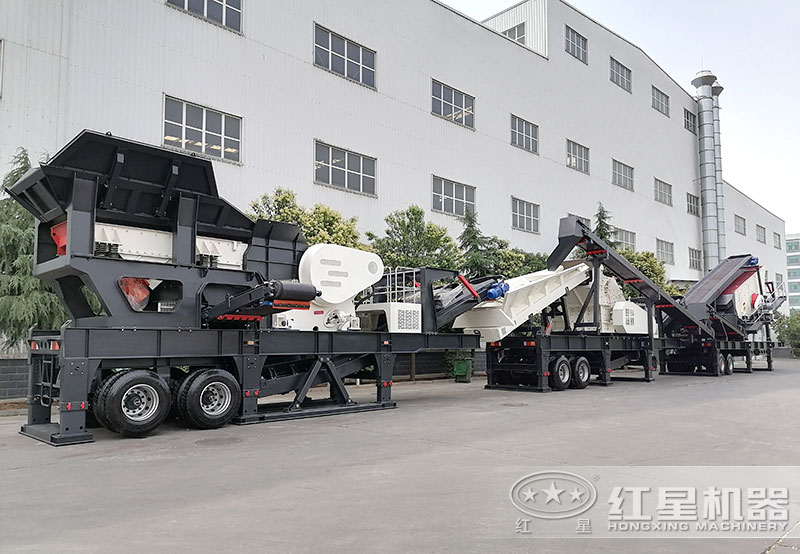移動石頭破碎機 移動石頭破碎機