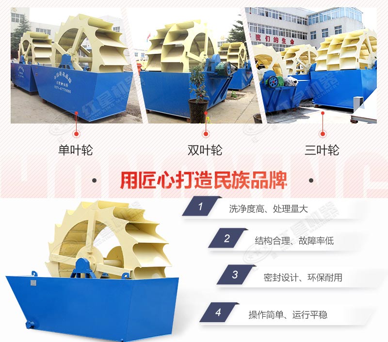 小型河沙洗砂機-輪斗洗砂機型號 小型河沙洗砂機-輪斗洗砂機型號